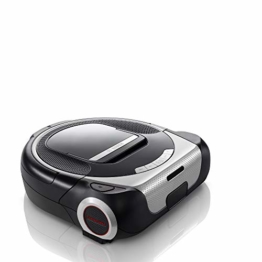 Bosch Saugroboter Roxxter Serie 6 BCR1ACDE, Roboter-Staubsauger mit Laser-Navigation, Home Connect & Alexa App-Steuerung, Hygiene-Filter, Raumerkennung, No-Go-Zones, silber/schwarz - 1