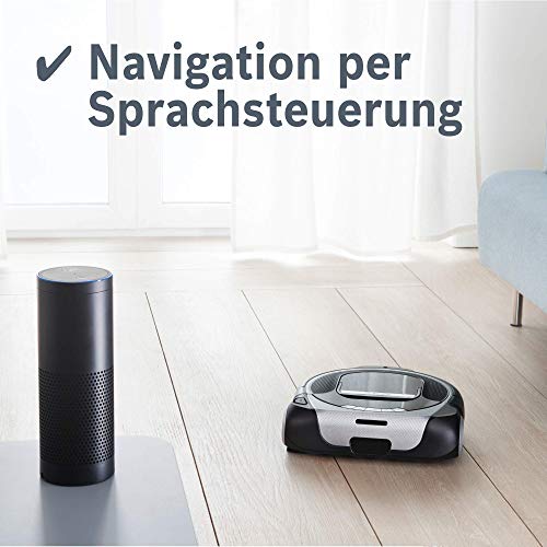 Bosch Saugroboter Roxxter Serie 6 BCR1ACDE, Roboter-Staubsauger mit Laser-Navigation, Home Connect & Alexa App-Steuerung, Hygiene-Filter, Raumerkennung, No-Go-Zones, silber/schwarz - 7