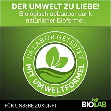 BIOLAB Bio Wischroboter Reinigungsmittel (1000 ml) Reiniger auch für Saugroboter mit Wischfunktion - Bodenreiniger Konzentrat - 6