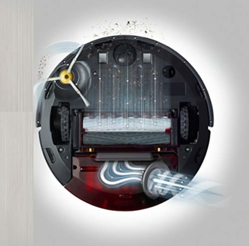 iRobot Offizielles Zubehör – Pflegeset für Roomba Serie 800 und 900 – 2 Seitenbürsten – 3 hocheffiziente Filter – ein Paar Silikonbürsten, Weiß/Schwarz/Grau, 18 x 12 x 3 - 6