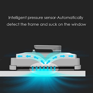 Mamibot W120-T Fensterroboter Automatischer Fensterputzer Fenstersauger Glasreinigungssroboter Robotics Fensterputzroboter, Flexible und sichere Reinigung, Fernbedienung, App-Steuerung - 6
