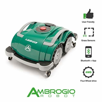 Ambrogio Robot AM060L0V9Z Rasaerba Zucchetti Ambrogio L60 Elite 400Mq - 2