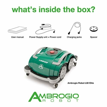 Ambrogio Robot AM060L0V9Z Rasaerba Zucchetti Ambrogio L60 Elite 400Mq - 3